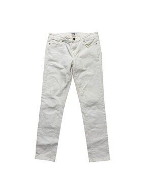 PAIGE Skyline Ankle Peg White Skinny Jeans Women’s Size 29 Stretch Denim